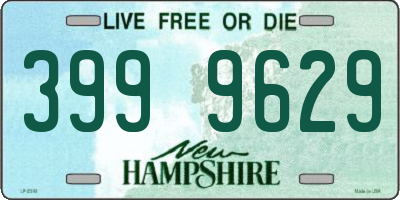 NH license plate 3999629