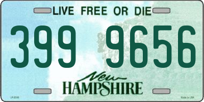 NH license plate 3999656