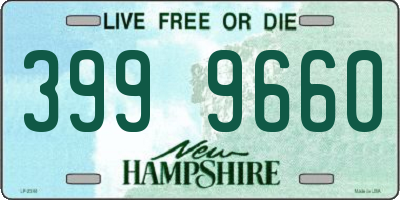 NH license plate 3999660