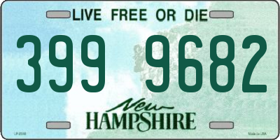 NH license plate 3999682