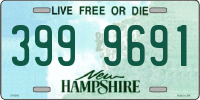 NH license plate 3999691