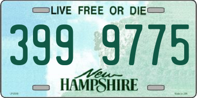 NH license plate 3999775