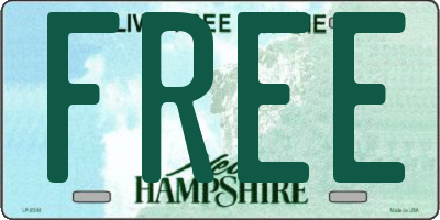 NH license plate FREE