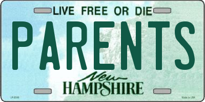 NH license plate PARENTS