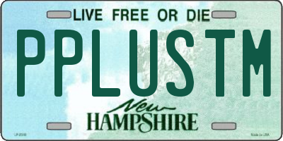 NH license plate PPLUSTM