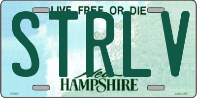 NH license plate STRLV