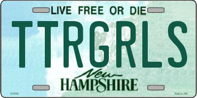 NH license plate TTRGRLS