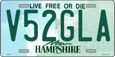 NH license plate V52GLA