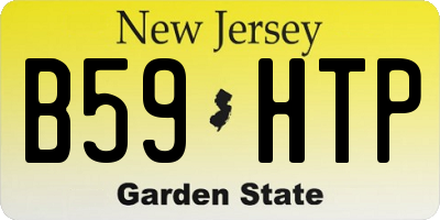 NJ license plate B59HTP