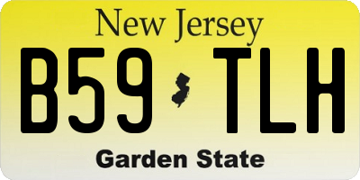 NJ license plate B59TLH