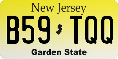NJ license plate B59TQQ