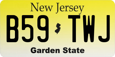 NJ license plate B59TWJ