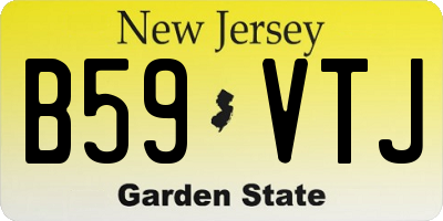 NJ license plate B59VTJ