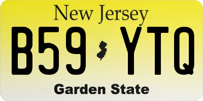 NJ license plate B59YTQ