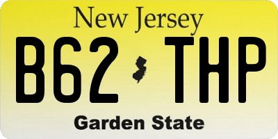 NJ license plate B62THP