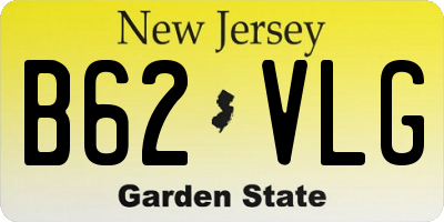 NJ license plate B62VLG