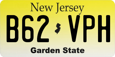 NJ license plate B62VPH