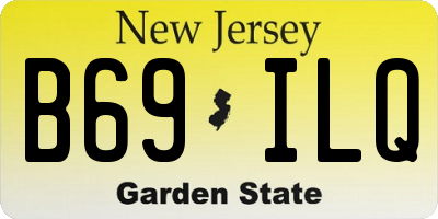 NJ license plate B69ILQ