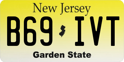 NJ license plate B69IVT