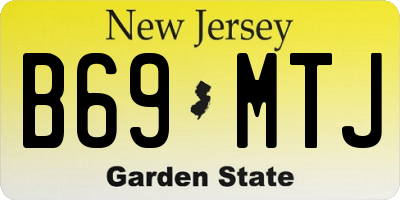 NJ license plate B69MTJ