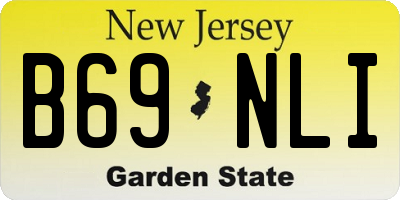 NJ license plate B69NLI