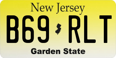 NJ license plate B69RLT