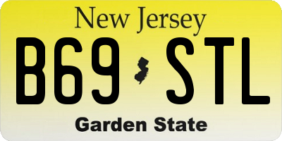 NJ license plate B69STL