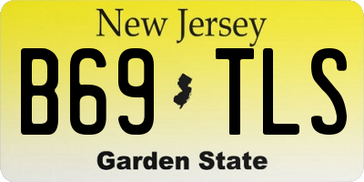NJ license plate B69TLS