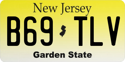 NJ license plate B69TLV