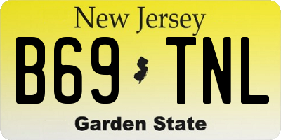 NJ license plate B69TNL