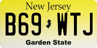 NJ license plate B69WTJ