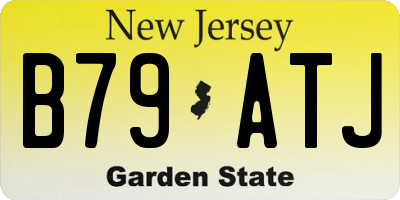 NJ license plate B79ATJ
