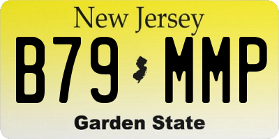 NJ license plate B79MMP