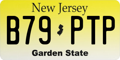 NJ license plate B79PTP