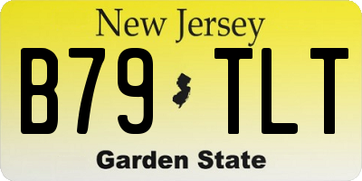 NJ license plate B79TLT