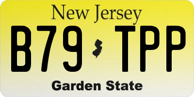 NJ license plate B79TPP