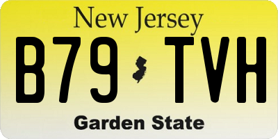 NJ license plate B79TVH