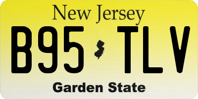 NJ license plate B95TLV