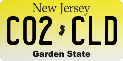 NJ license plate C02CLD