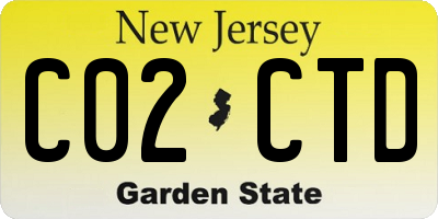 NJ license plate C02CTD
