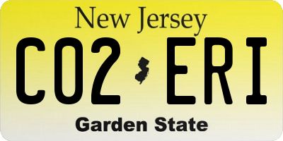 NJ license plate C02ERI
