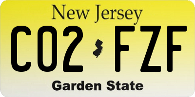 NJ license plate C02FZF