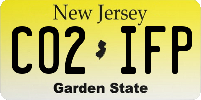 NJ license plate C02IFP