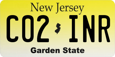 NJ license plate C02INR