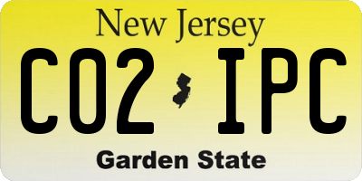 NJ license plate C02IPC