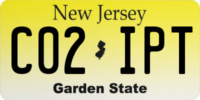 NJ license plate C02IPT