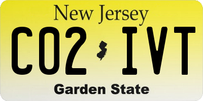 NJ license plate C02IVT