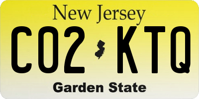 NJ license plate C02KTQ