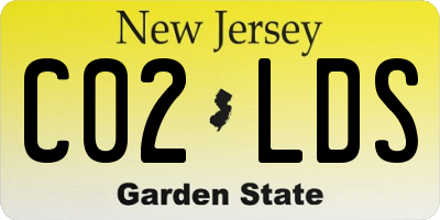 NJ license plate C02LDS