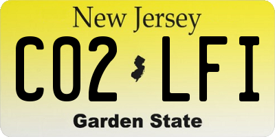 NJ license plate C02LFI